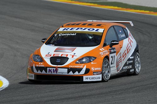 Tom Coronel in de Seat Leon